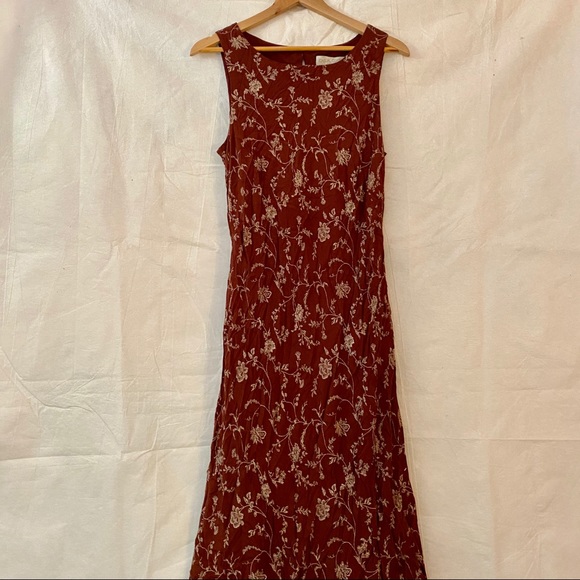 CASUAL CORNER Womens Size 12 Floral midi Dress NWT - Picture 7 of 14